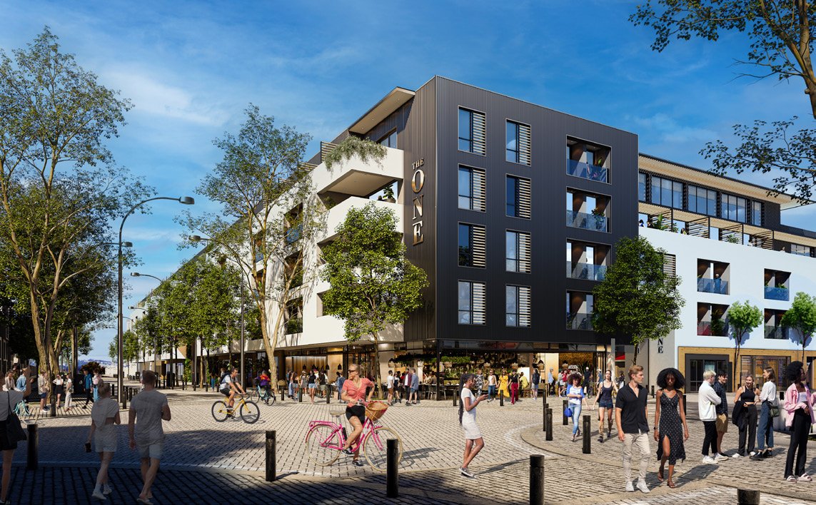 Façade du campus International Campus Riviera — vue rue